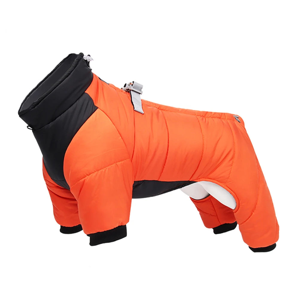 Winter Waterproof Dog Jacket – Warm Thicken Coat for Small & Medium Dogs