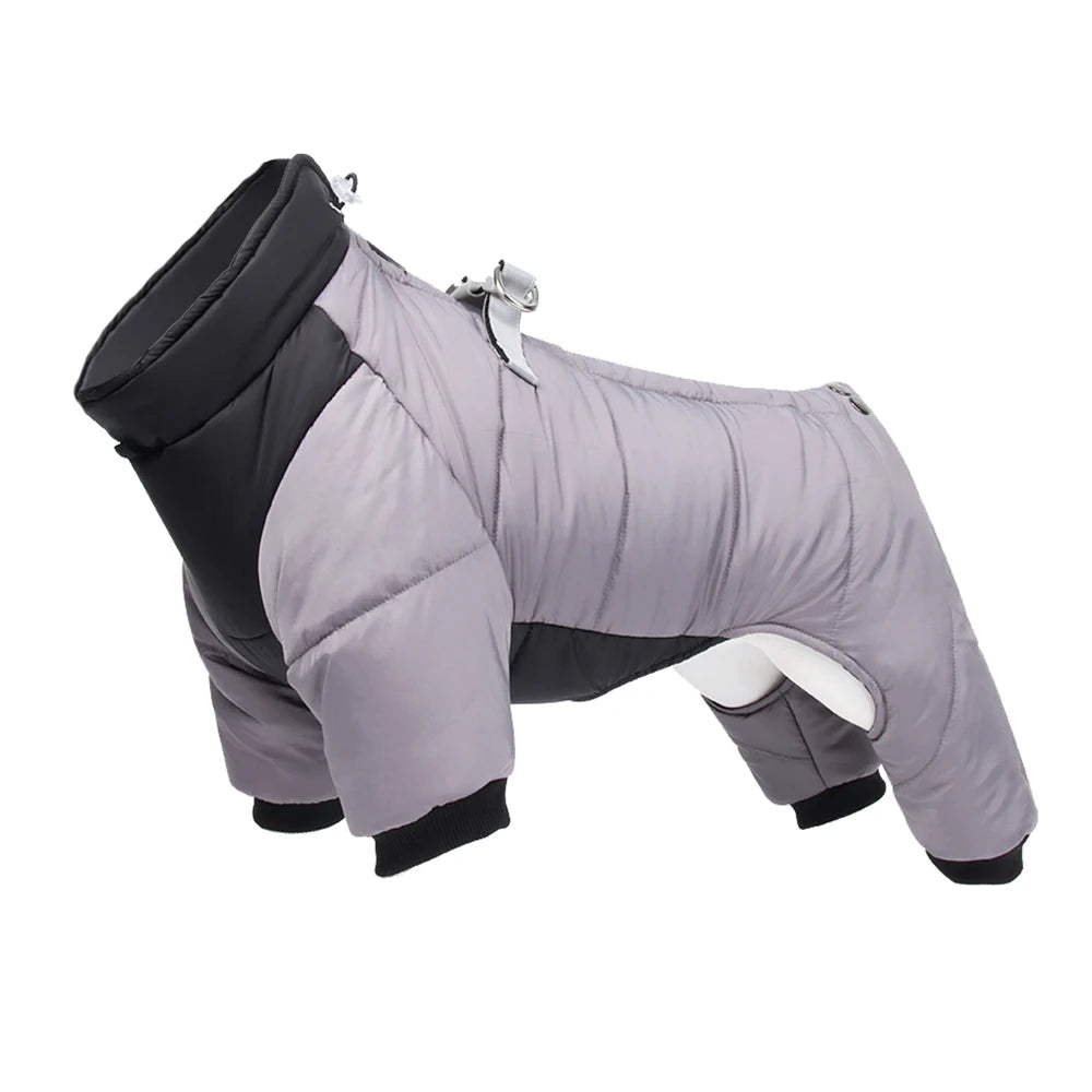 Winter Waterproof Dog Jacket – Warm Thicken Coat for Small & Medium Dogs
