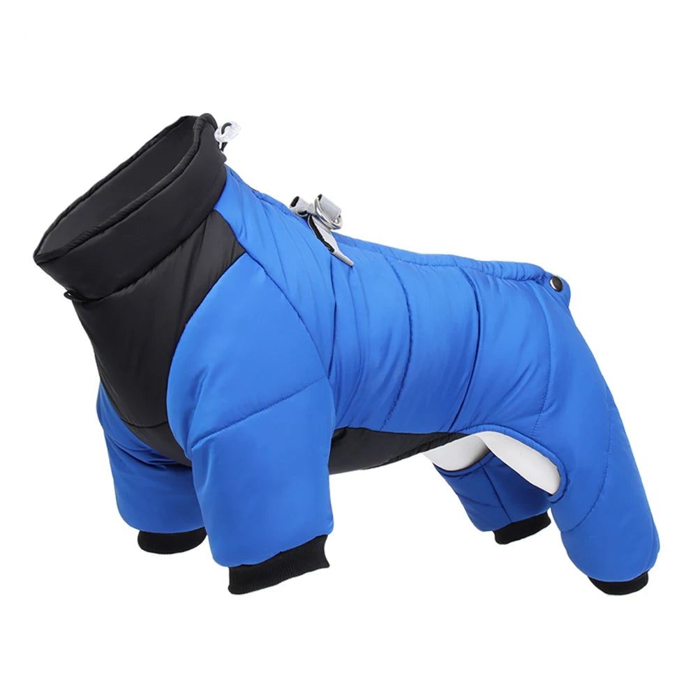 Winter Waterproof Dog Jacket – Warm Thicken Coat for Small & Medium Dogs