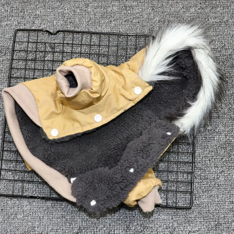Winter Dog Clothes Warm Puppy Jacket Coat For Small Medium Dog Chihuahua Yorkies Hooded Clothes Pets Clothing ropa para Hoodie