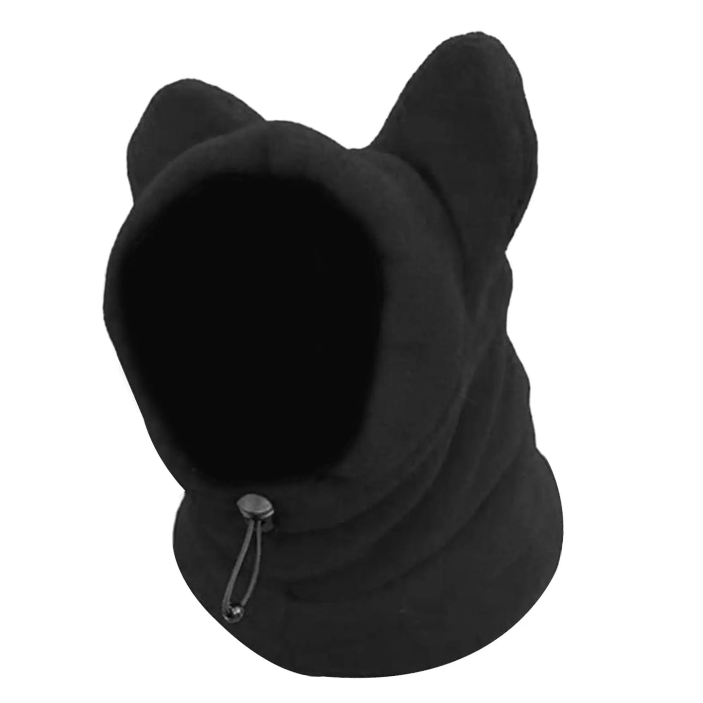 Adjustable Fleece Winter Pet Hat Warm Ears Hoodie for Dogs Kittens Cats Ideal for Cold Weather Hiking