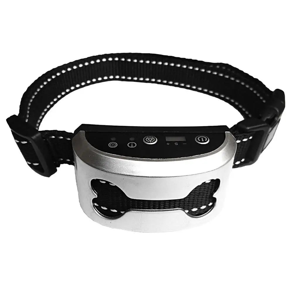 Pet Dog Anti Bark Guard Waterproof Auto Anti Humane Bark Collar Stop Dog Barking Rechargeable Shock/Safe USB Electric Ultrasonic