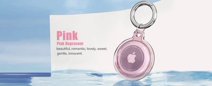 IPX8 Waterproof For Airtag Apple Airtags with Keychain AirTag Case Luggage Dog Collar Keys For Airtag Holder