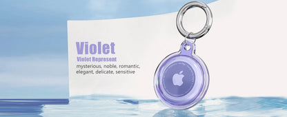 IPX8 Waterproof For Airtag Apple Airtags with Keychain AirTag Case Luggage Dog Collar Keys For Airtag Holder